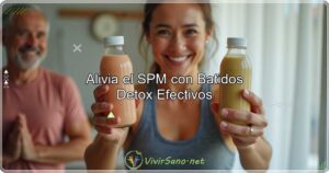 Alivia el SPM con Batidos Detox Efectivos