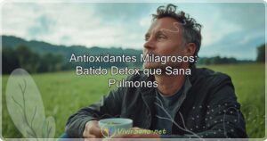 Antioxidantes Milagrosos Batido Detox que Sana Pulmones