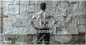Aprende a crear un plan de acción para tus metas personales
