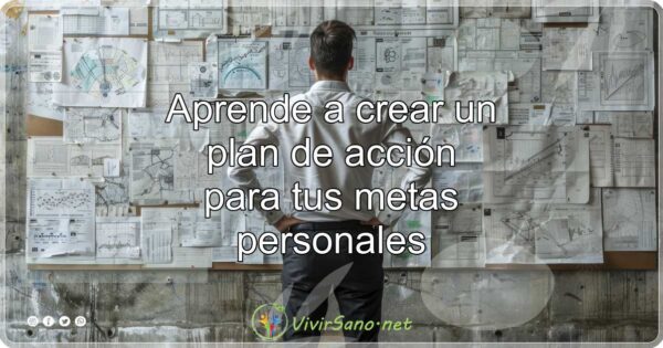 Aprende a crear un plan de acción para tus metas personales