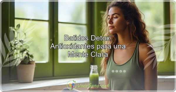 Batidos Detox Antioxidantes para una Mente Clara