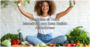 Combate el Dolor Menstrual con Este Batido Asombroso