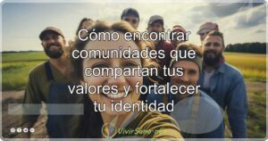 Cómo encontrar comunidades que compartan tus valores y fortalecer tu identidad