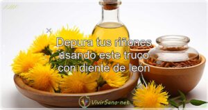 Depura tus riñones usando este truco con diente de león