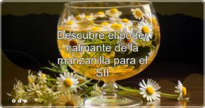 Descubre el poder calmante de la manzanilla para el SII