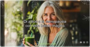 Di adiós a la menopausia con este batido mágico