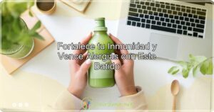 Fortalece tu Inmunidad y Vence Alergias con Este Batido