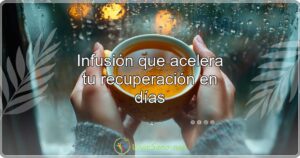 Infusión que acelera tu recuperación en días