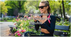 Infusión que alivia el dolor muscular en minutos