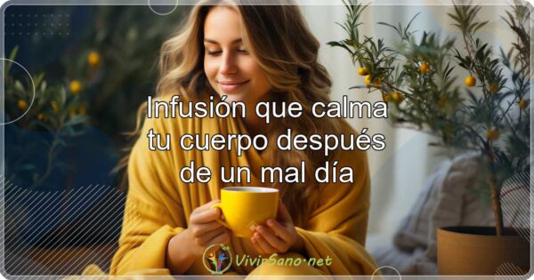 Infusión que calma tu cuerpo después de un mal día