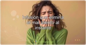Infusión que elimina el mal aliento al instante