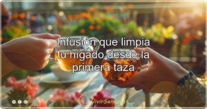 Infusión que limpia tu hígado desde la primera taza