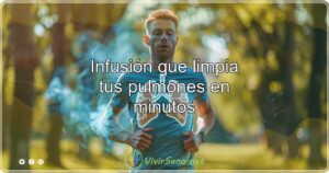 Infusión que limpia tus pulmones en minutos