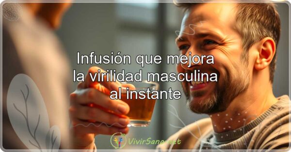Infusión que mejora la virilidad masculina al instante