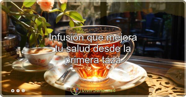 Infusión que mejora tu salud desde la primera taza