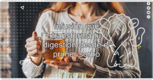 Infusión que transforma tu digestión desde el primer sorbo