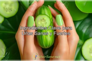 Ingredientes Clave para Uñas Sanas y Fuertes