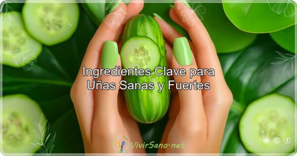 Ingredientes Clave para Uñas Sanas y Fuertes