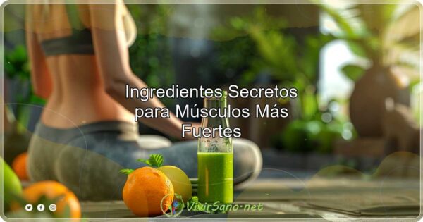 Ingredientes Secretos para Músculos Más Fuertes