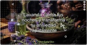 Lavanda calma tus noches y transforma tu ansiedad rápidamente