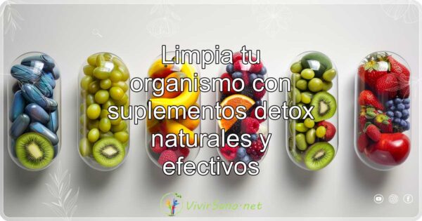 Limpia tu organismo con suplementos detox naturales y efectivos