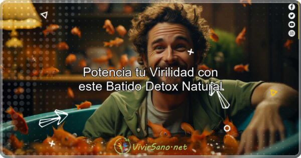 Potencia tu Virilidad con este Batido Detox Natural