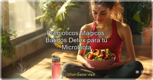 Prebióticos Mágicos Batidos Detox para tu Microbiota
