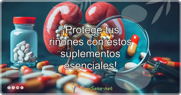 ¡Protege tus riñones con estos suplementos esenciales!
