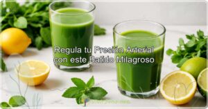 Regula tu Presión Arterial con este Batido Milagroso