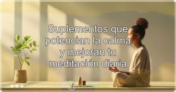 Suplementos que potencian la calma y mejoran tu meditación diaria