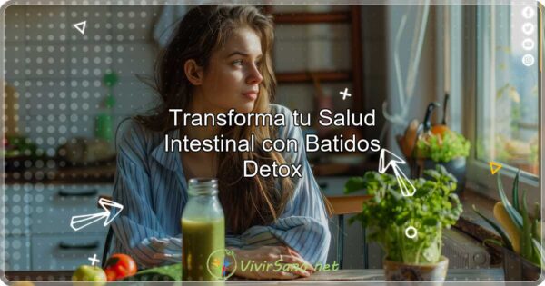 Transforma tu Salud Intestinal con Batidos Detox