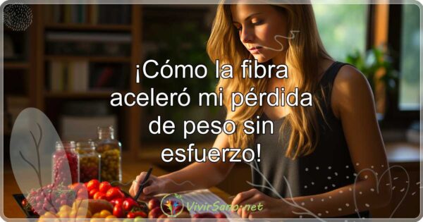 ¡Cómo la fibra aceleró mi pérdida de peso sin esfuerzo!