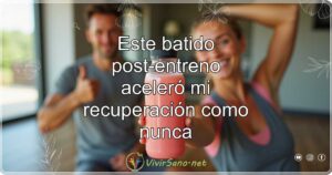 Este batido post-entreno aceleró mi recuperación como nunca