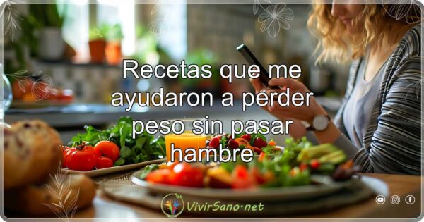 Recetas que me ayudaron a perder peso sin pasar hambre